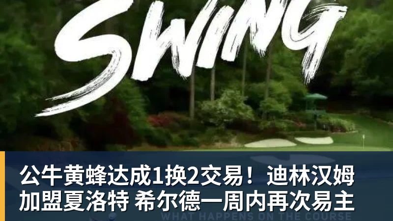 公牛黄蜂达成1换2交易！迪林汉姆加盟夏洛特 希尔德一周内再次易主